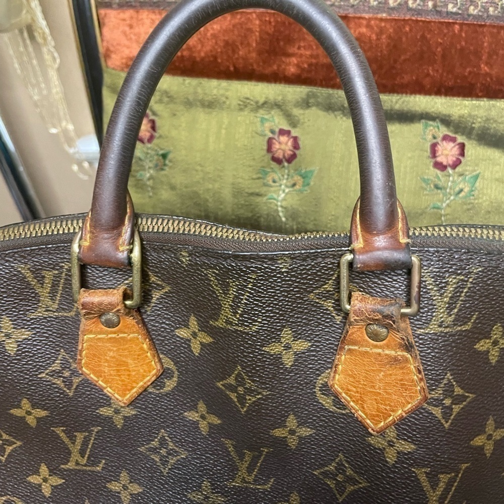Louis Vuitton Alma Satchel MM Brown Canvas Monogram​​​​​​​​​​​​​​​​​​​​​​​​ - Picture 2 of 10